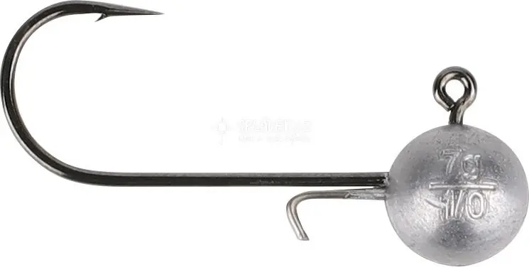 Akční Nabídka MIKADO JIGOVÉ HLAVIČKY - JAWS CLASSIC BLACK NICKEL 7 3/0 3 (SADA 3 KS)