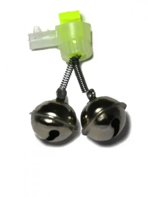 Značkový ZFISH ZFISH Rolnička Dvojitá Double Bell Light Clip 2pc