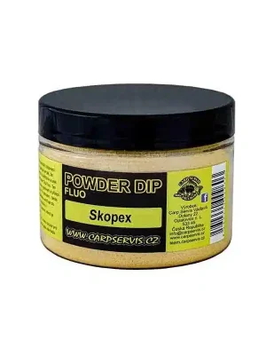 Carp servis Václavík Fluo Powder Dip 70g Játra-Vanilka Víkendová Akce