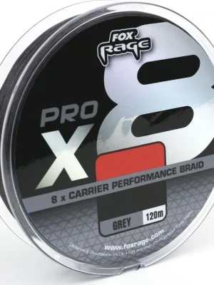 Akce FOX RAGE Pro X8 0,13mm / 10kg / 120m / Grey