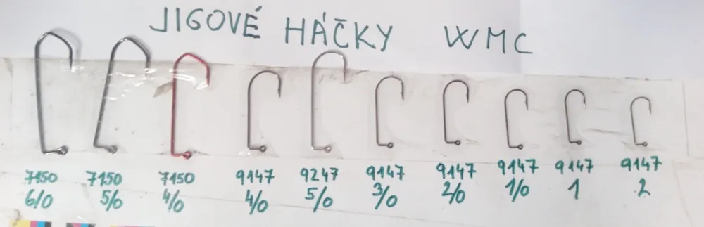Top Prodej Háčky na výrobu JIGŮ WMC 7150 5/0