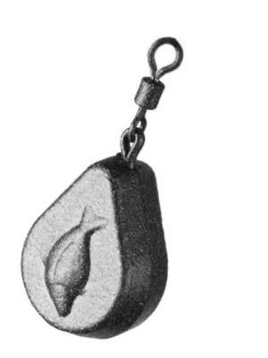 Levný ZFISH ZFISH olovo Flat Pear Lead 120g