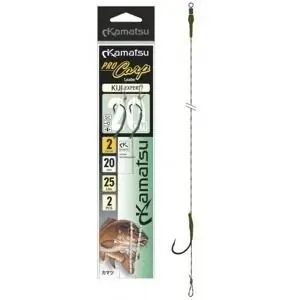 KAMATSU Návazce vel. háčku 4/20cm/25lbs/ 2ks kiji expert Super Cena