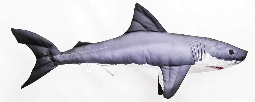 Cenová Bomba GABY Žralok - 120 cm polštář