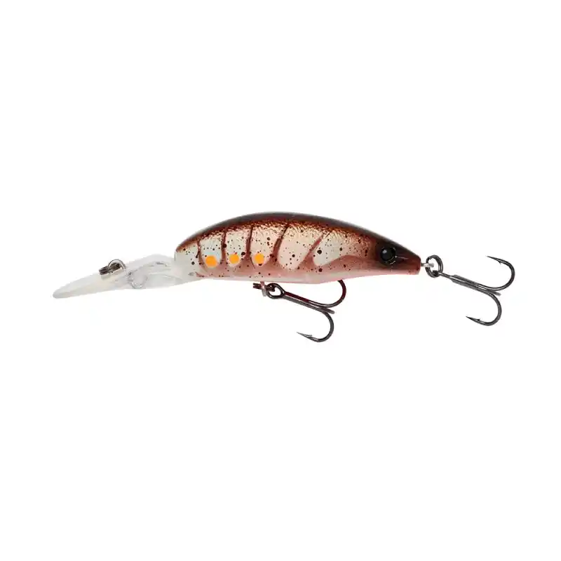 SAVAGE GEAR 3D Shrimp Twitch DR 5,2CM 6,4G závěstne hnědé Finální Výprodej