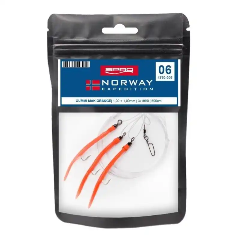 Akce SPRO Norway Gummi Mack Orange