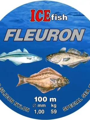 Vysoce Kvalitní ICE FISH silon Fleuron 100m 0,80mm
