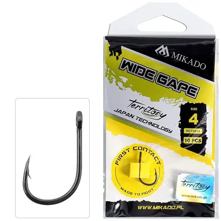 MIKADO háčky wide gape potažené 10 ks 1 Nová Kolekce