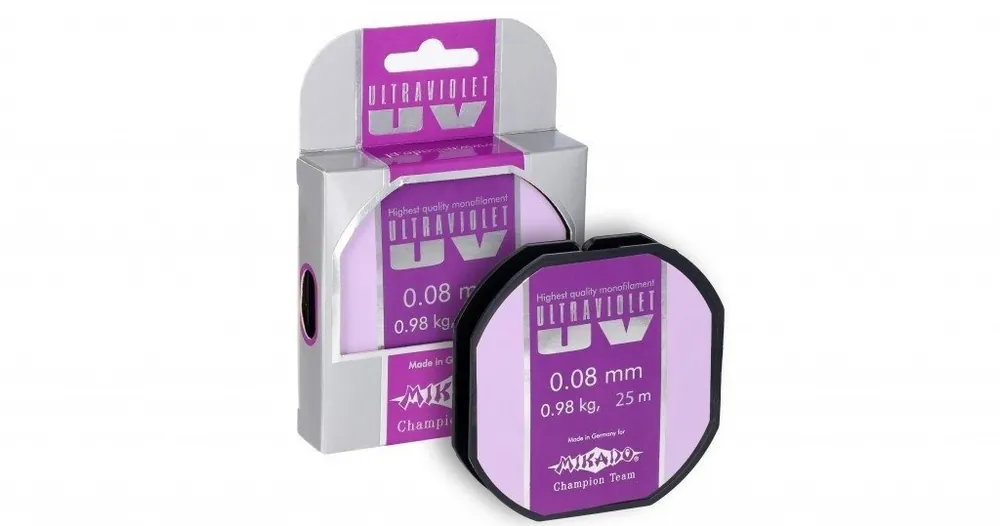 Akční Cena MIKADO vlasec ultraviolet 25m 0,08mm 0,98kg