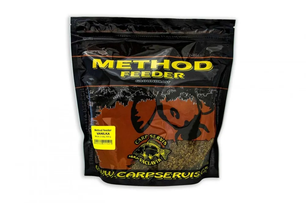 Carp servis Václavík method feeder 600g Vanilka Cenově Výhodný