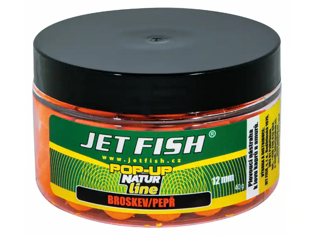 Super Cena JET FISH Natur Line Pop-Up Broskev Pepř 40 g / 12 mm