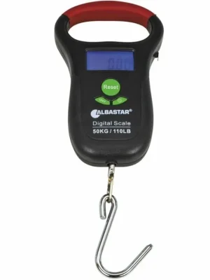 ALBASTAR 8332050 Digitální rybářská váha do 50 kg s metrem Horká Nabídka