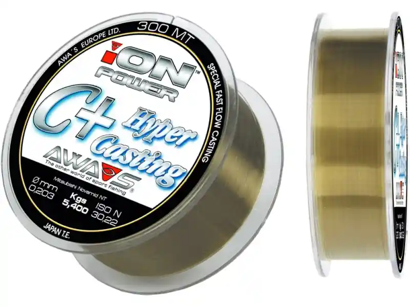 Jen Po Omezenou Doba AWA-SHIMA Vlasec ION Power C+ Hyper Casting 300m 0.14 mm / 2.75 kg