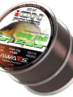 Časově Omezené AWA-SHIMA Vlasec ION Power Carp Stalker 2x300m 0.261 mm / 8.45 kg