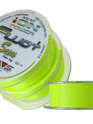 Nejlepší Cena AWA-SHIMA Vlasec ION Power Fluo+ Sun 2x300m 0.18 mm / 4.4 kg