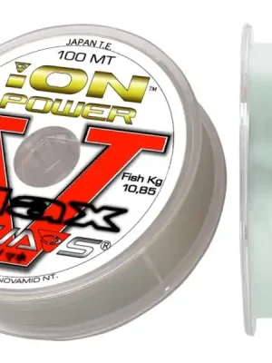 Časově Omezené AWA-SHIMA Vlasec ION POWER V-MAX Line 100 m 0.16 mm / 3.45 kg