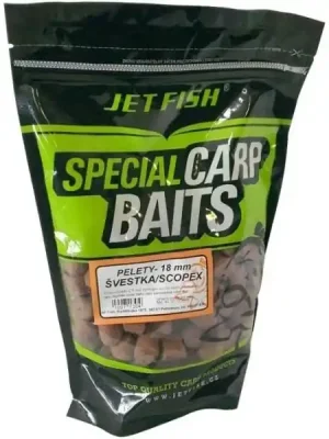 Oblíbený JET FISH Pelety Special Carp Baits 1 kg 12 mm. Příchuť (Není skladem)