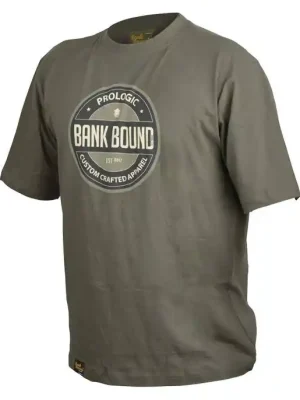 Zlevněný PROLOGIC Tričko Bank Bound Badge Tee Green M (Není skladem)