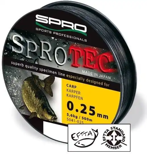 Nová Kolekce SPRO Vlasec Tec Carp 0.28 mm (6.7 kg. 400m)