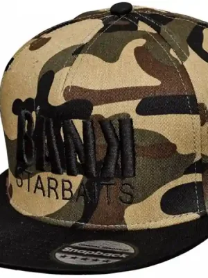 Akce STARBAITS Kšiltovka Bank Snapback Cap Camo