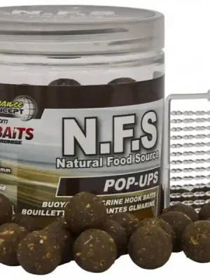 Autentický STARBAITS Plovoucí Boilie CONCEPT N.F.S Pop-Up 80 g 14 mm