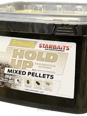Akční Nabídka STARBAITS Pelety Hold Up Fermented Shrimp Pellets Mixed 2 kg