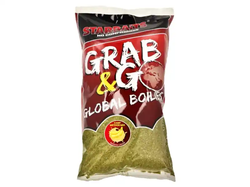 STARBAITS Method Mix Global 1.8 kg Banana Cream (banán) Nízká Cena