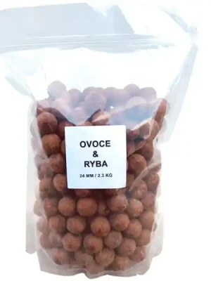 Časově Omezené JET FISH Special Carp Boilie Ovoce Ryba 2.3 kg 24 mm