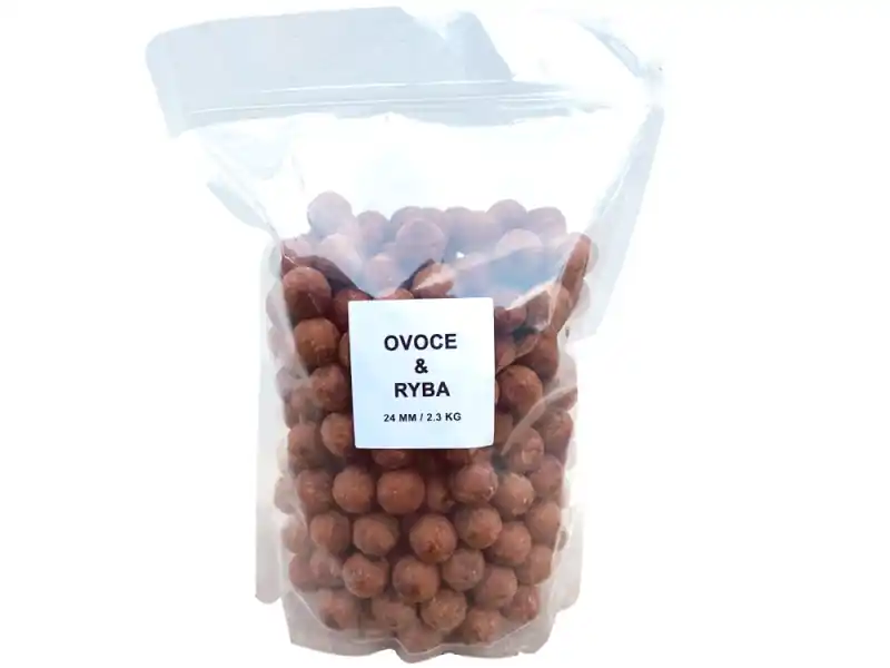 Časově Omezené JET FISH Special Carp Boilie Ovoce Ryba 2.3 kg 24 mm
