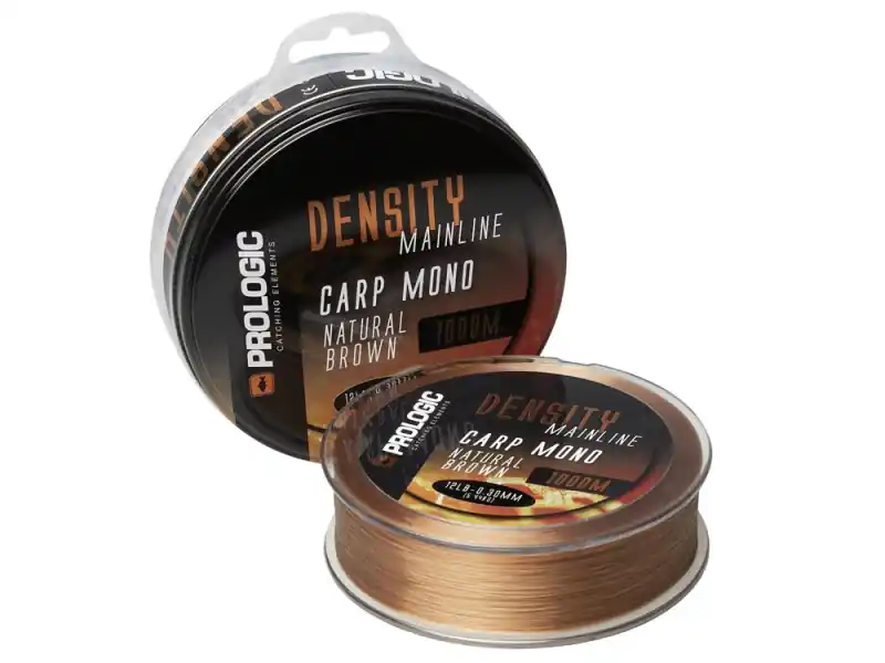 Nejprodávanější PROLOGIC Vlasec Density Carp Mono Brown 1000 m 0.40 mm / 9.07 kg