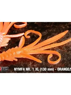 Nymfa Redbass Nr. 1 XL 130 mm Orange/Silver Speciální Cena