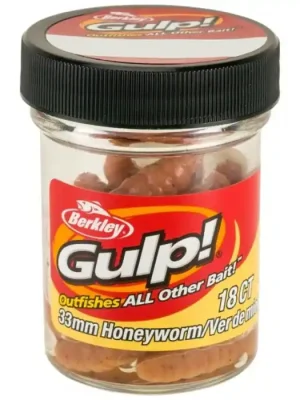 Nejlepší Volba Vosí larva Berkley Gulp Honey Worm 3,3 cm Natural 18 ks