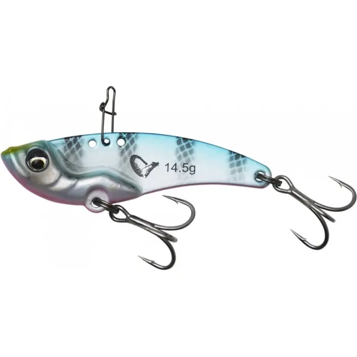 Cikáda Savage Gear VIB Blade 14,5 g Blue Pink Stripes Vysoce Kvalitní