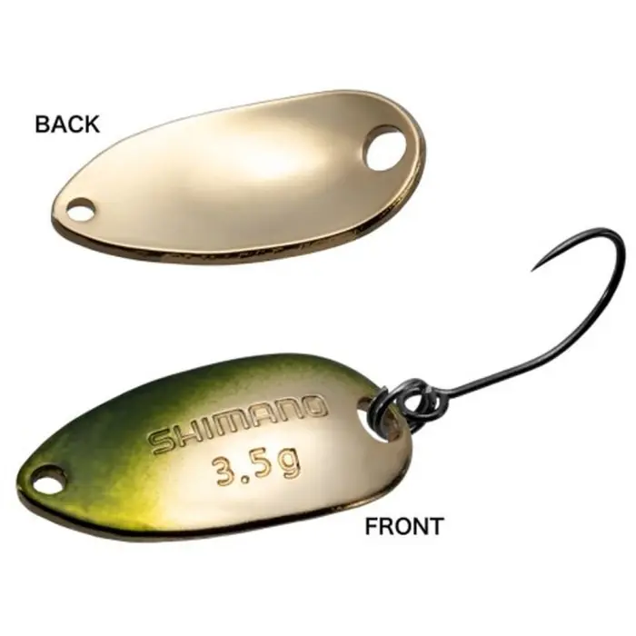 Plandavka Shimano Cardiff Roll Swim Prem Pl 3,5g Green Gold Akce