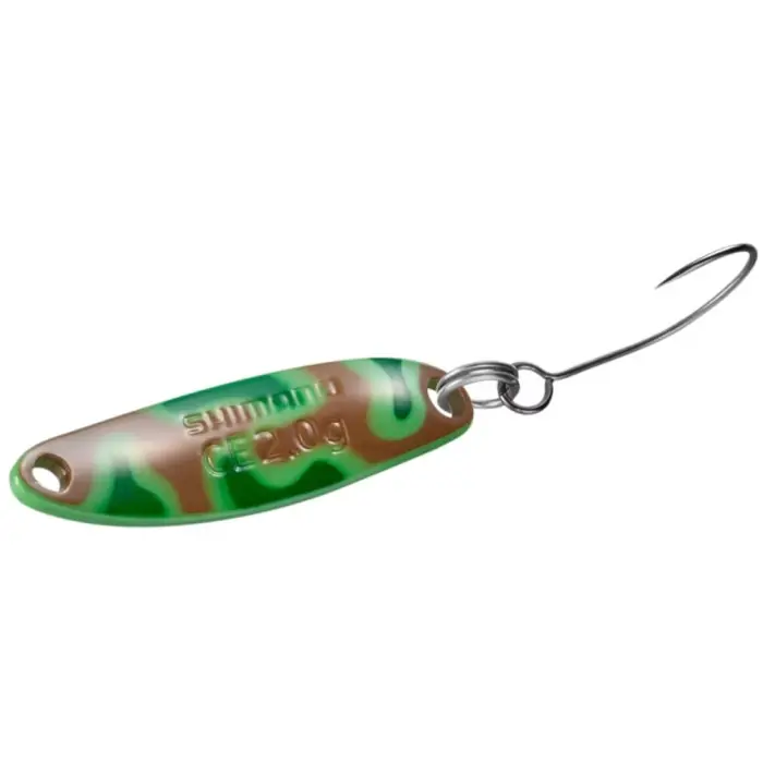 Plandavka Shimano Cardiff Slim Swimmer CE Camo 3,6g Mustard Green Camo Aktuální