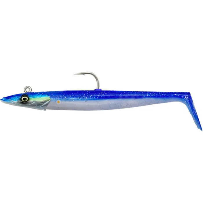Ripper Savage Gear Sandeel V2 14cm Blue Pearl Silver 2+1ks Dokud Zásoby Vydrží