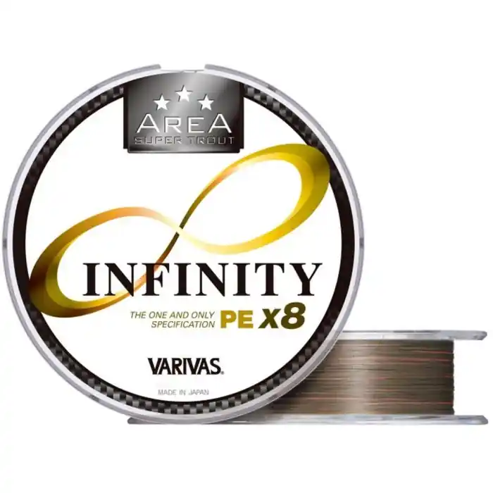 Šňůra Varivas Super Trout Area Infinity PE X8 75 m Rychlé Dodání