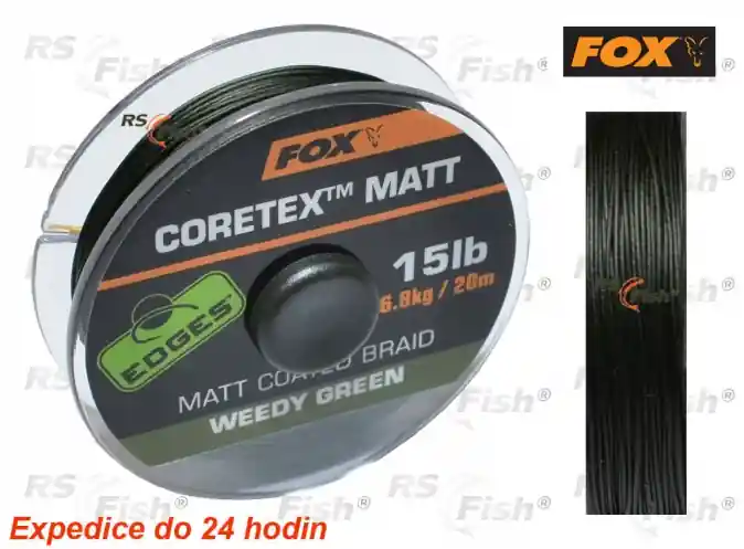 Ověřený FOX Coretex Matt - Weedy Green