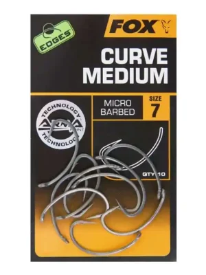 Rychlé Dodání Háček FOX Edges Armapoint Curve Medium