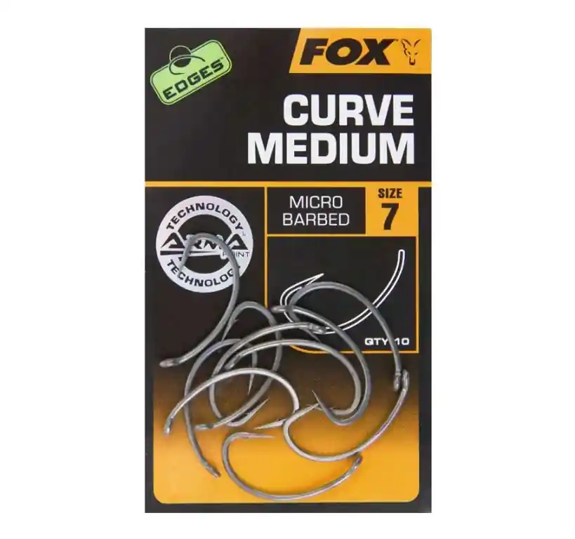 Rychlé Dodání Háček FOX Edges Armapoint Curve Medium