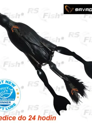 Savage Gear 3D Hollow Duckling Weedless S - barva Black Vysoce Kvalitní