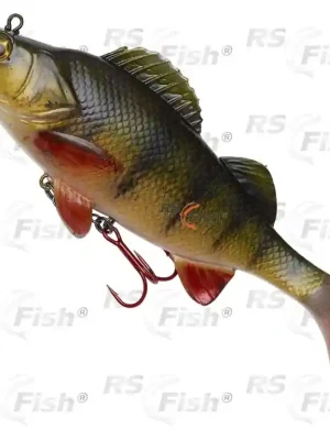Ripper DAM Effzett Natural Perch Paddle Tail - barva Perch Autentický