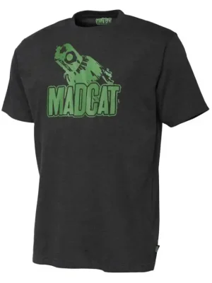 Triko MADCAT Clonk Teaser - Dark Grey Melange Expresní Doručení