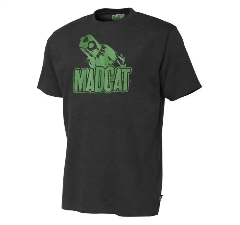 Triko MADCAT Clonk Teaser - Dark Grey Melange Expresní Doručení