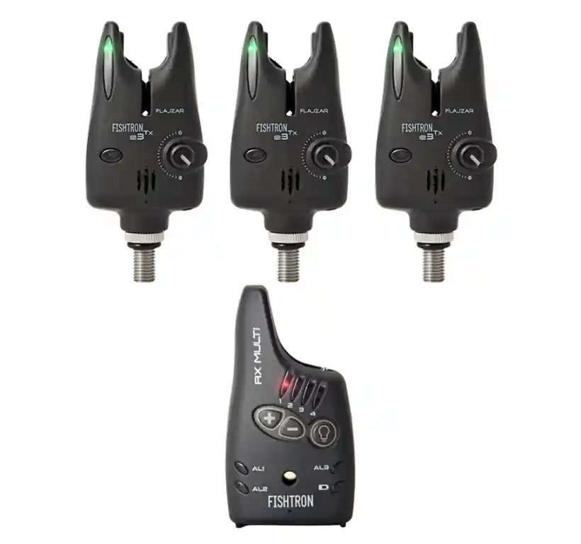 Sada signalizátorů Flajzar Fishtron e3TX - 3 + 1 RX Multi Sleva