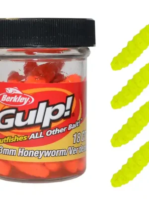 Vosí larvy Berkley Gulp! Honey Worm - Chatreuse 1480774 Nejlepší Volba