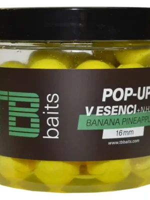 Boilies TB Baits POP-UP Banana Pineapple + NHDC - Ø 12 mm Autentický