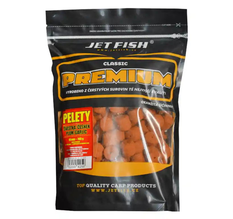 Akční Nabídka Pelety Jet Fish Premium Classic - Švestka / Česnek