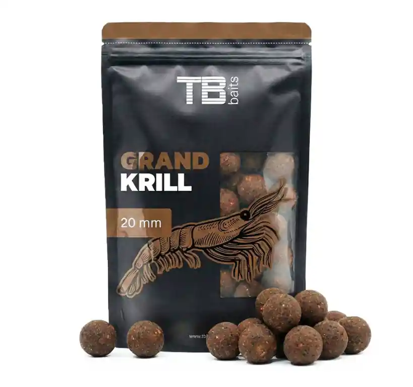 Boilies TB Baits Grand Krill 250 g - Ø 24 mm Značkový