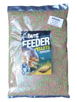 Pelety ABaits Fluo Feeder Ø 2,0 mm - Jahoda Sleva